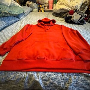 Brooklyn express Men's Red Hoodie Sweater